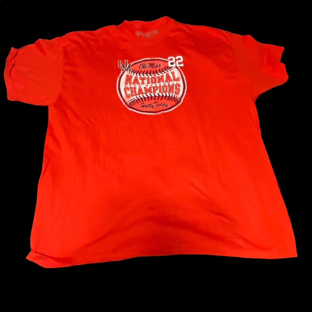 Ole Miss Tee Shirt College World Series Champions 2022 Mens
